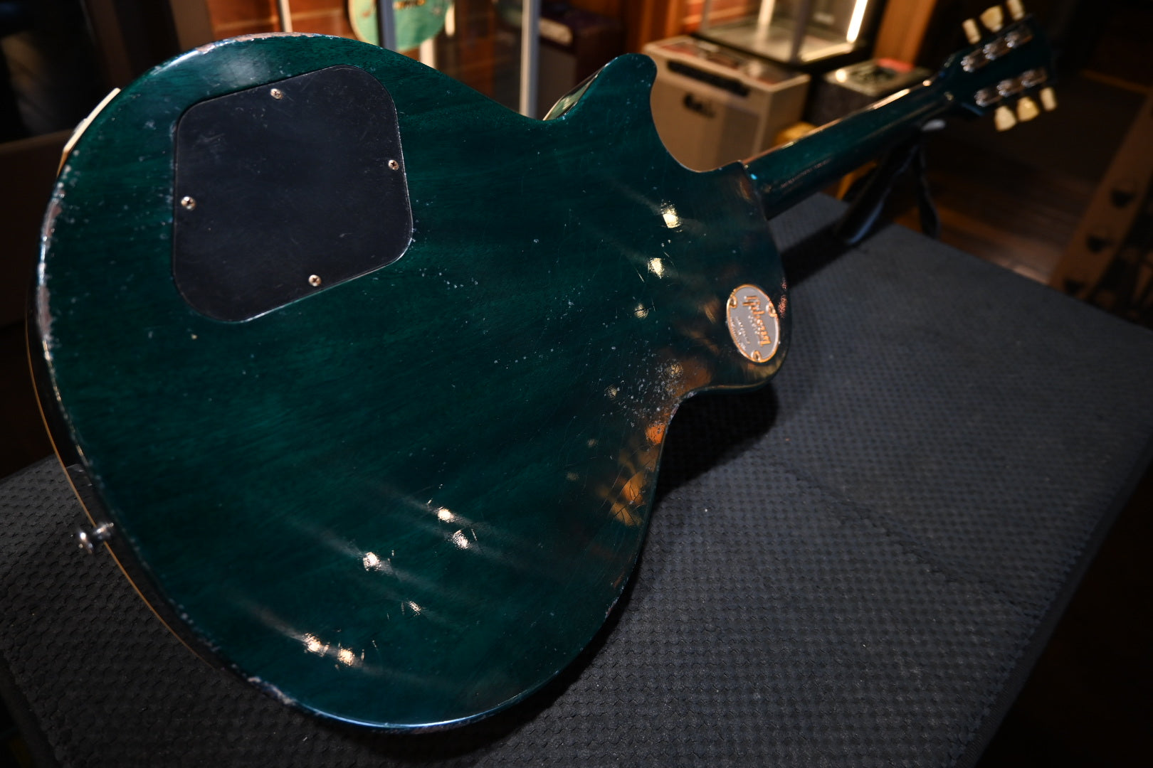 Gibson Custom Shop 1959 Les Paul Standard Reissue Murphy Lab Light Aged - Ocean Magenta Guitar #3196 - Danville Music