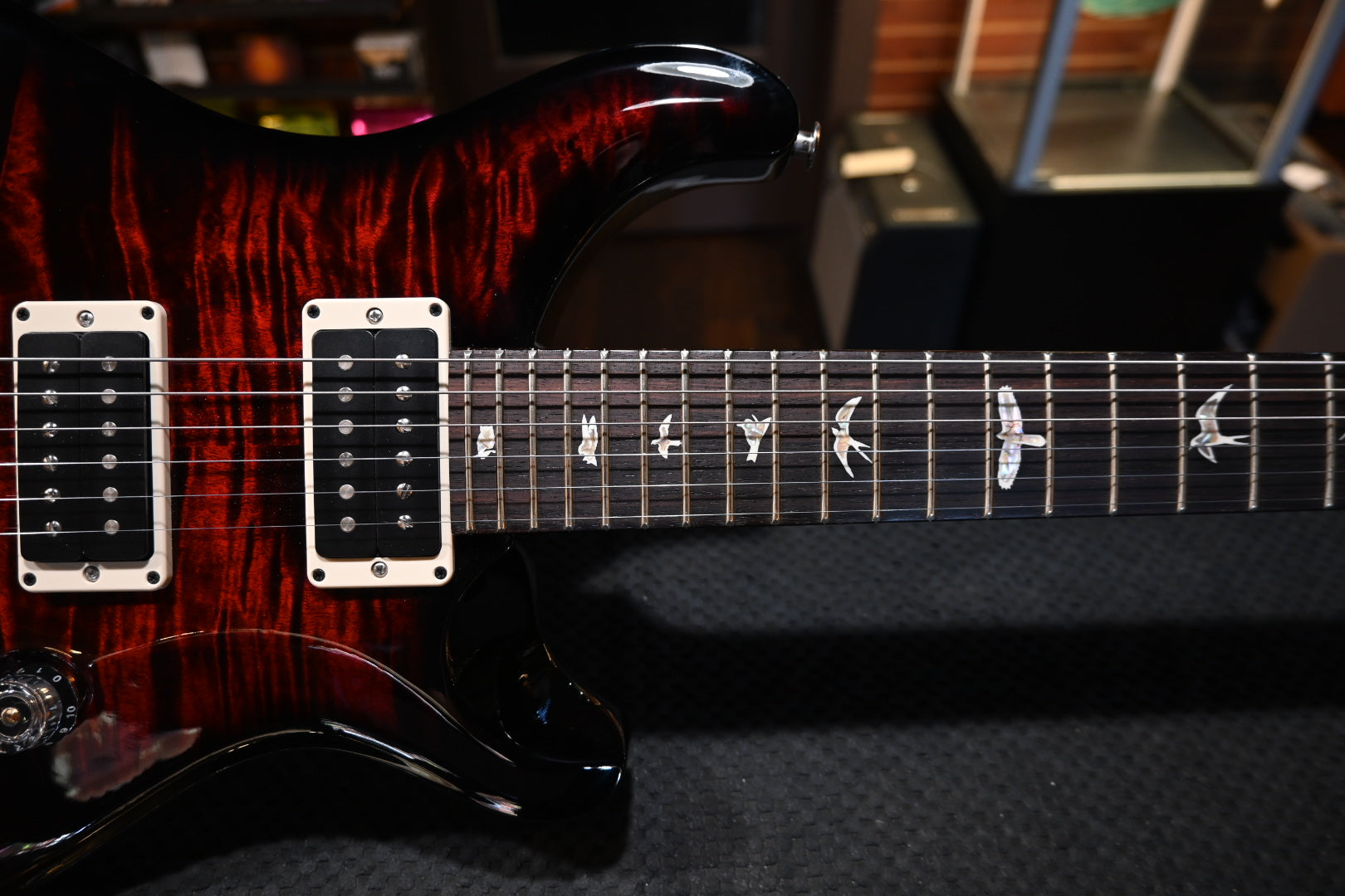 PRS Custom 24 2024 - Fire Red Guitar #7270 - Danville Music