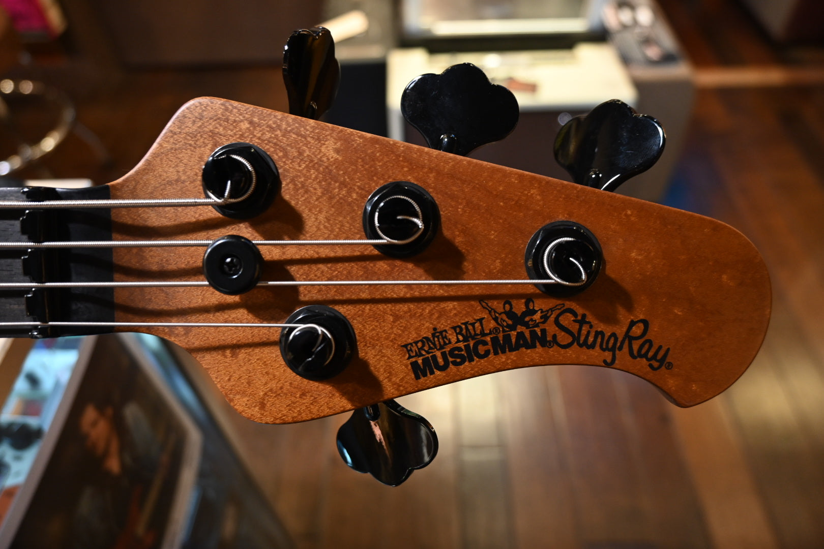 Music Man Stingray Special HH - Mean Blue Burst Bass #0962 - Danville Music
