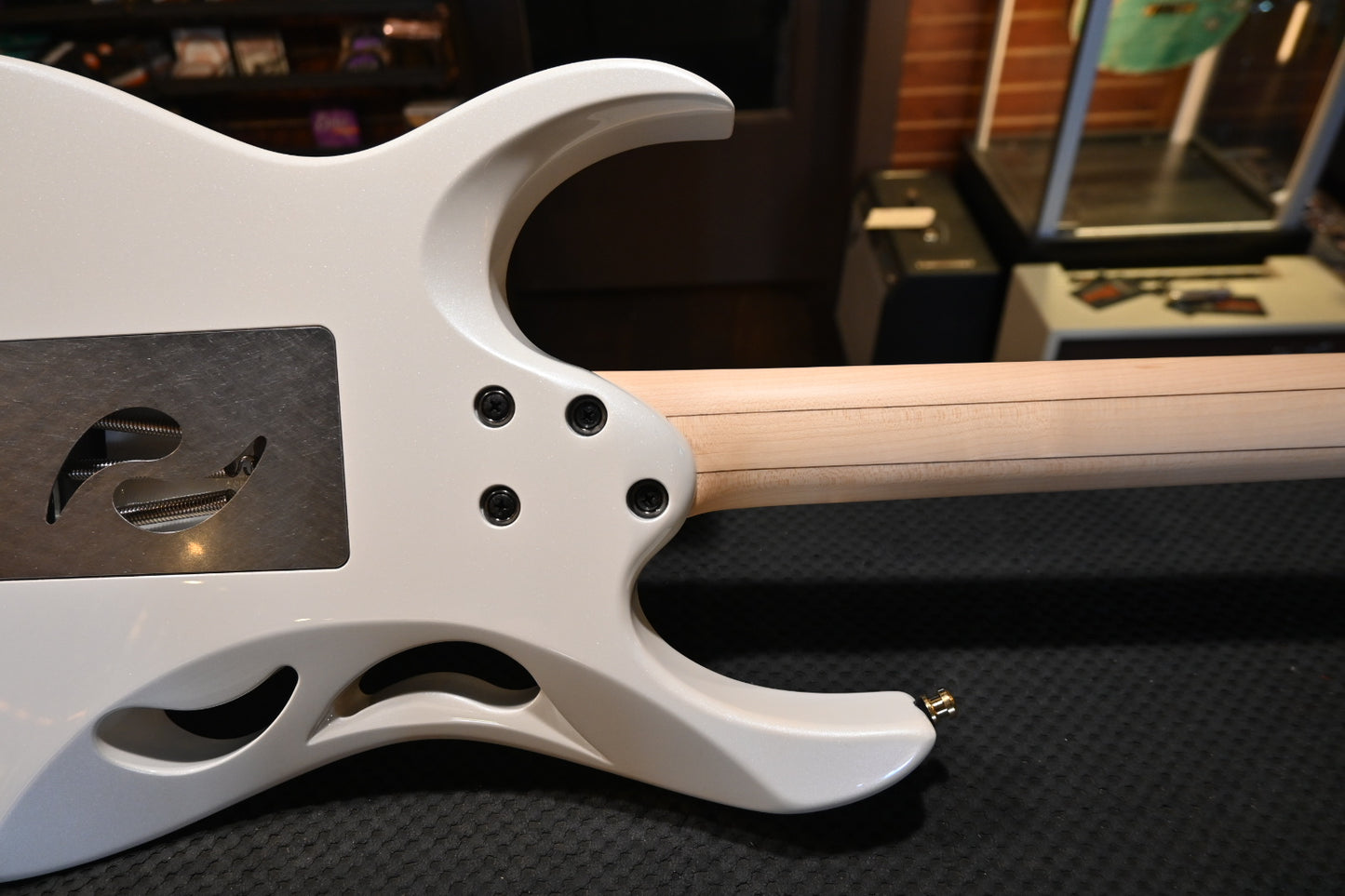 Ibanez PIA3761 Steve Vai Signature - White Guitar #2184 - Danville Music