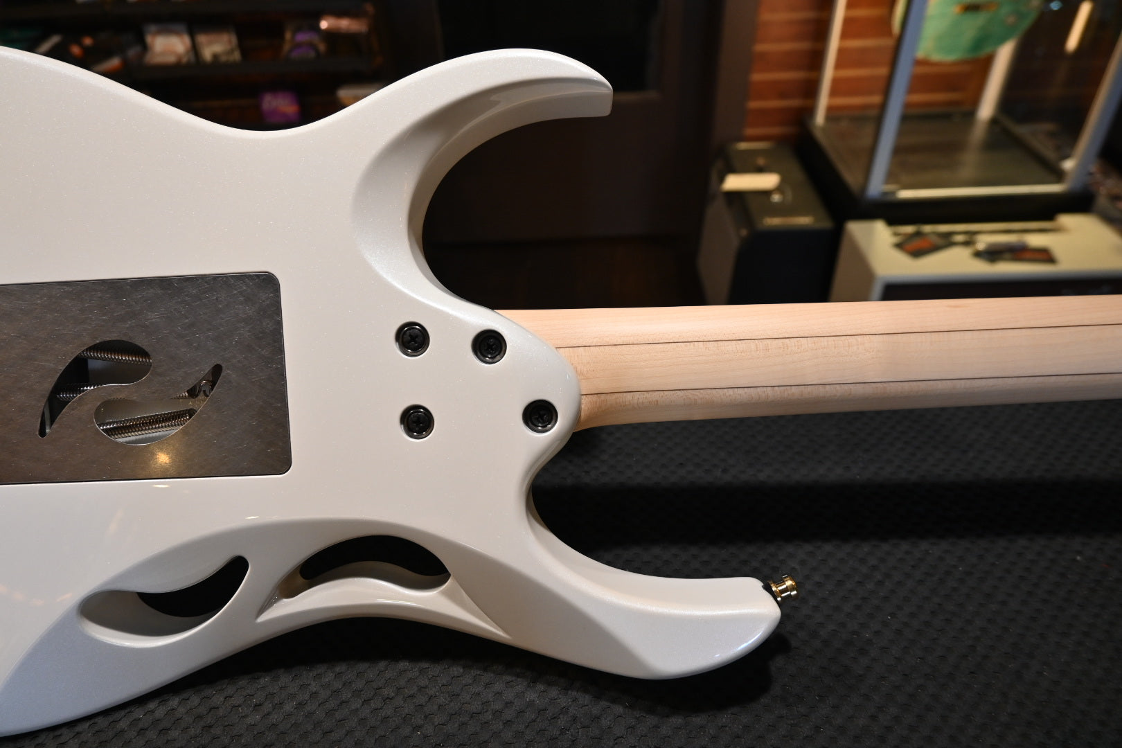 Ibanez PIA3761 Steve Vai Signature - White Guitar #2184 - Danville Music