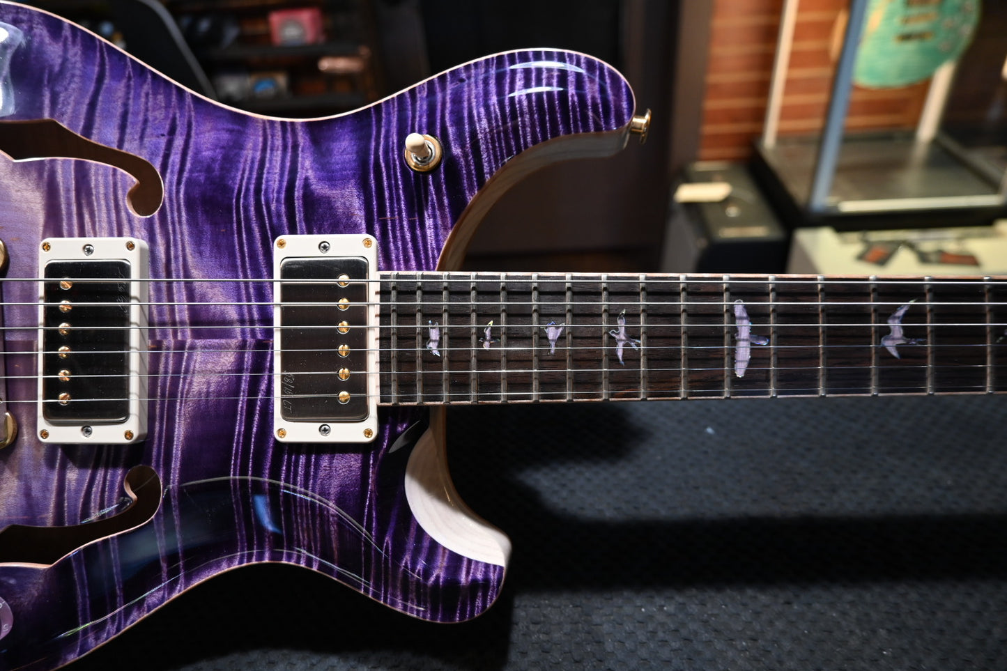 PRS Private Stock McCarty 594 Hollowbody II 2024 - Purple Dragon’s Breath Guitar #10773 - Danville Music