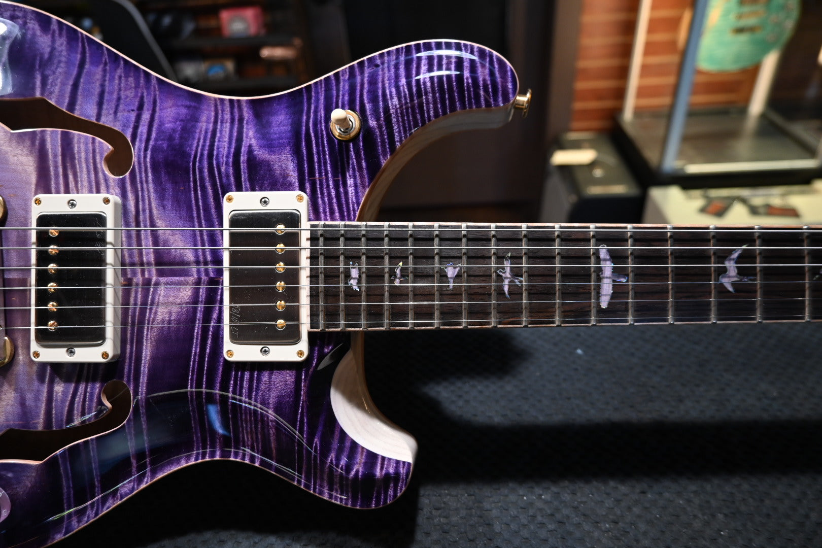 PRS Private Stock McCarty 594 Hollowbody II 2024 - Purple Dragon’s Breath Guitar #10773 - Danville Music