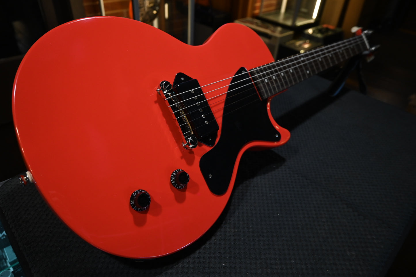 Epiphone Billie Joe Armstrong Les Paul Junior - Radiant Red Guitar #4817
