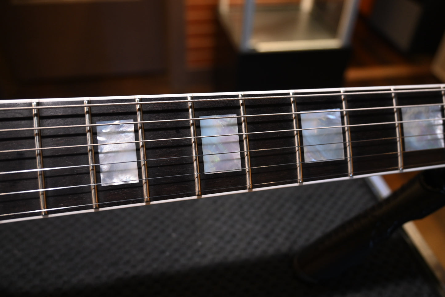 Gibson Custom Shop Les Paul Axcess Custom 5A Quilt PSL - Nordic Blue Guitar #0979