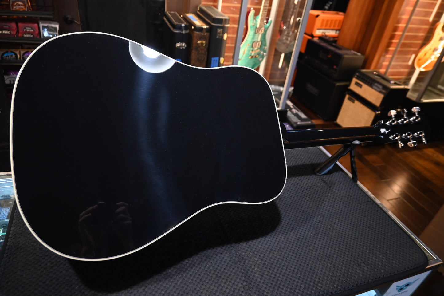 Gibson Custom Shop Kirk Hammett Raven - Ebony Guitar #5068 - Danville Music