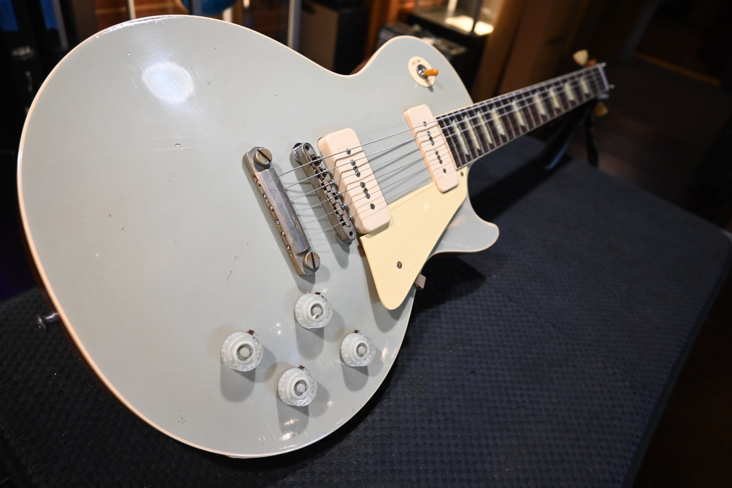 Gibson Custom Shop 1955 NAMM Show Les Paul Platinum Murphy Lab Light Aged 2025 - Platinum Guitar #5324