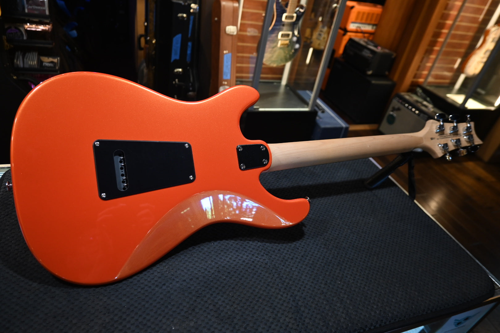 PRS SE NF3 Danville Music X Rosati “Dragon Haze” Edition - Metallic Orange Guitar #8294 - Danville Music