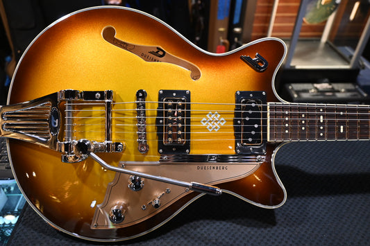 Duesenberg Alliance Series Joe Walsh Signature - Gold Burst Guitar #1542