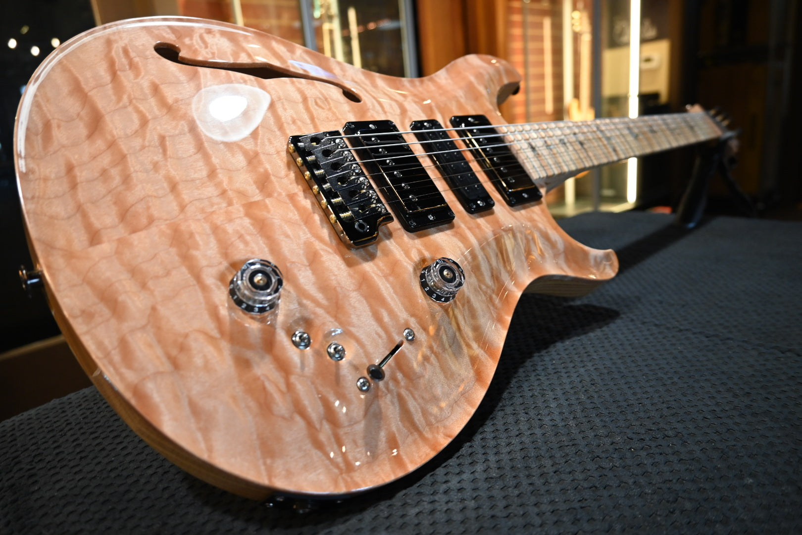 PRS Wood Library Special Semi-Hollow 10-Top 2024 - Natural Guitar #5196 - Danville Music