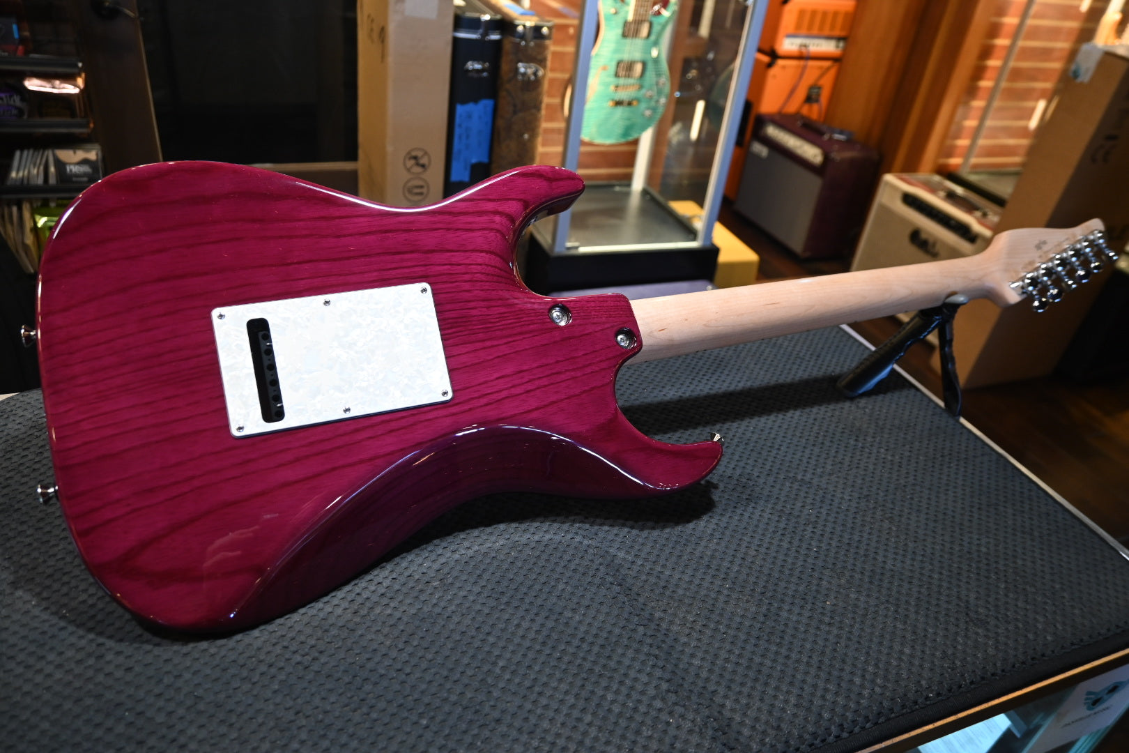 Tom Anderson Classic Translucent Plum Guitar 925A | Danville Music