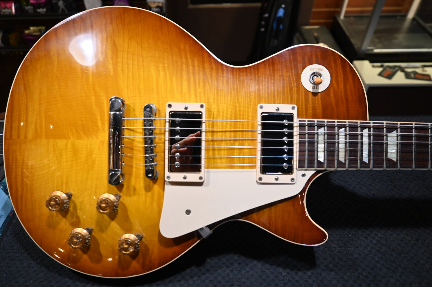 Gibson Custom Shop 1958 Les Paul Standard Reissu VOS 2015 - Sunrise Tea Burst Guitar #2576 - Danville Music