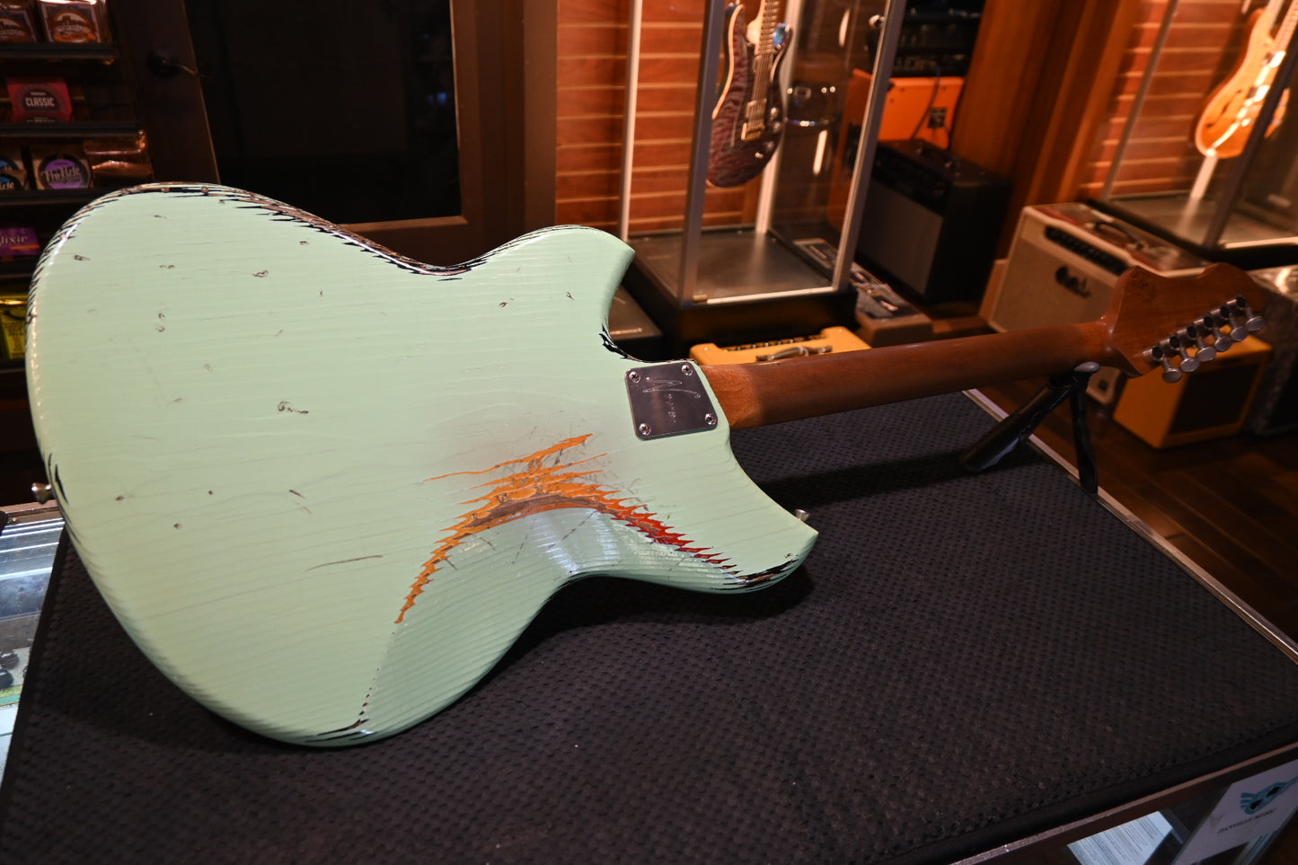 Novo Serus J Limited - Surf Green over '64 3-Tone Burst Guitar #6593