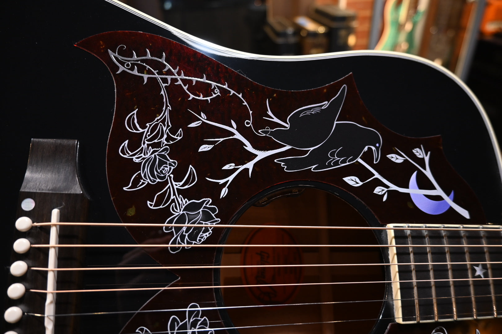 Gibson Custom Shop Kirk Hammett Raven - Ebony Guitar #5068 - Danville Music