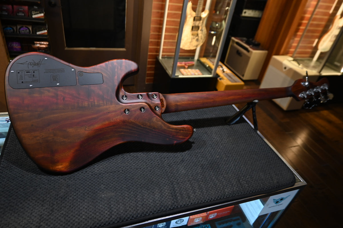Mayones Jabba HF Antique Brown 5 - Antique Brown Bass #6728