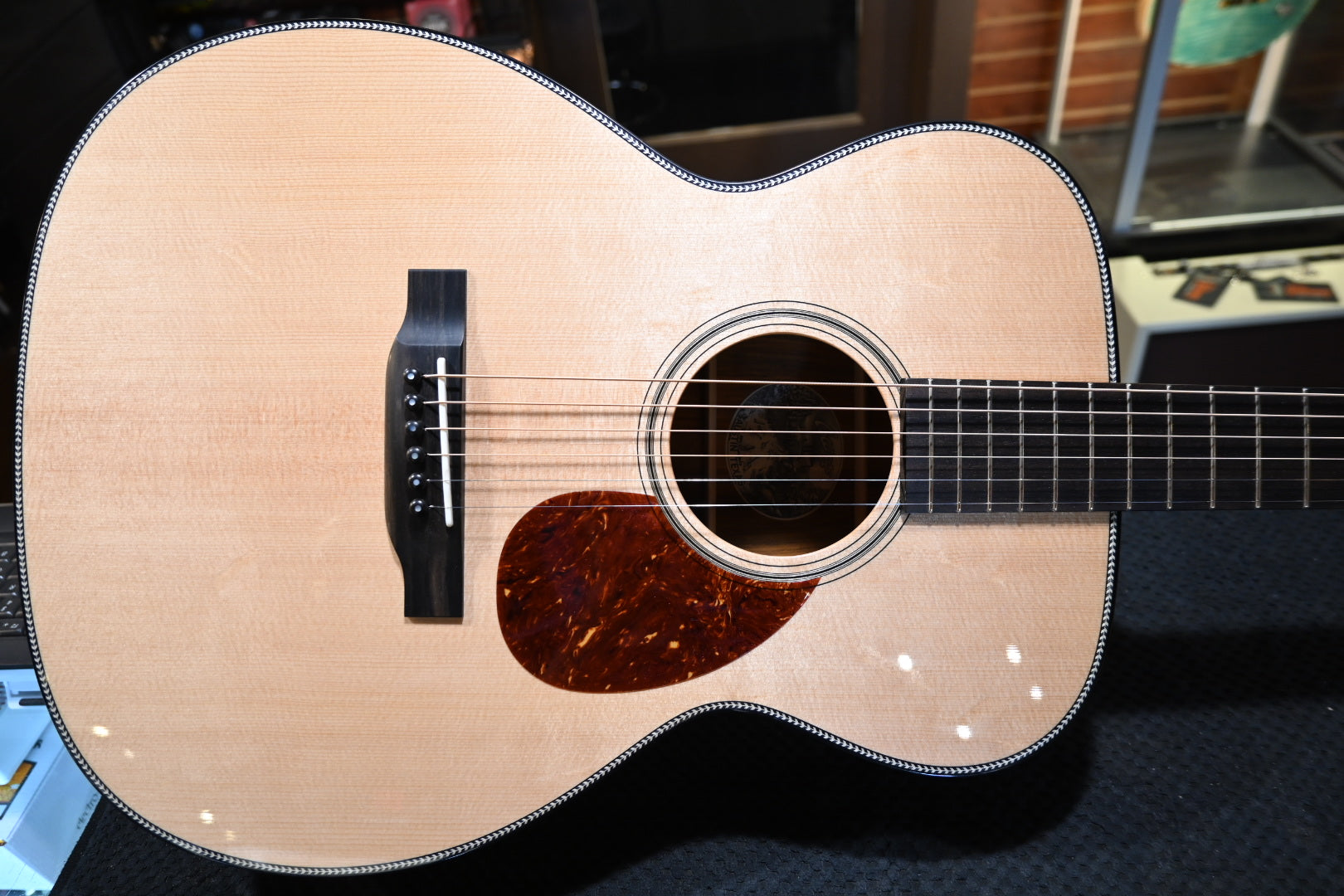 Collings OM1H Old Growth Sitka Spruce/Cocobolo Guitar #6590 - Danville Music