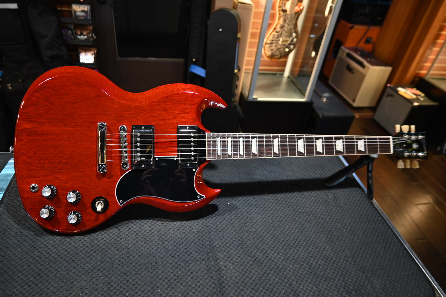 Gibson SG Standard ‘61 Stop-Bar 2024 - Vintage Cherry Guitar #0064
