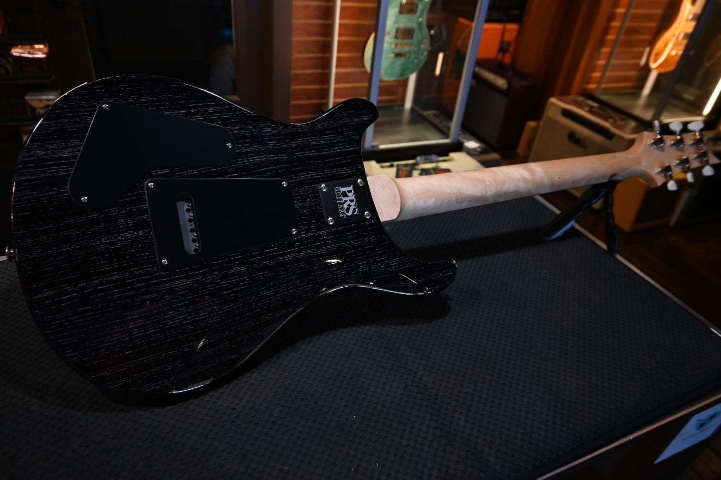 PRS Wood Library Swamp Ash Special - Black Doghair Guitar #7362 - Danville Music