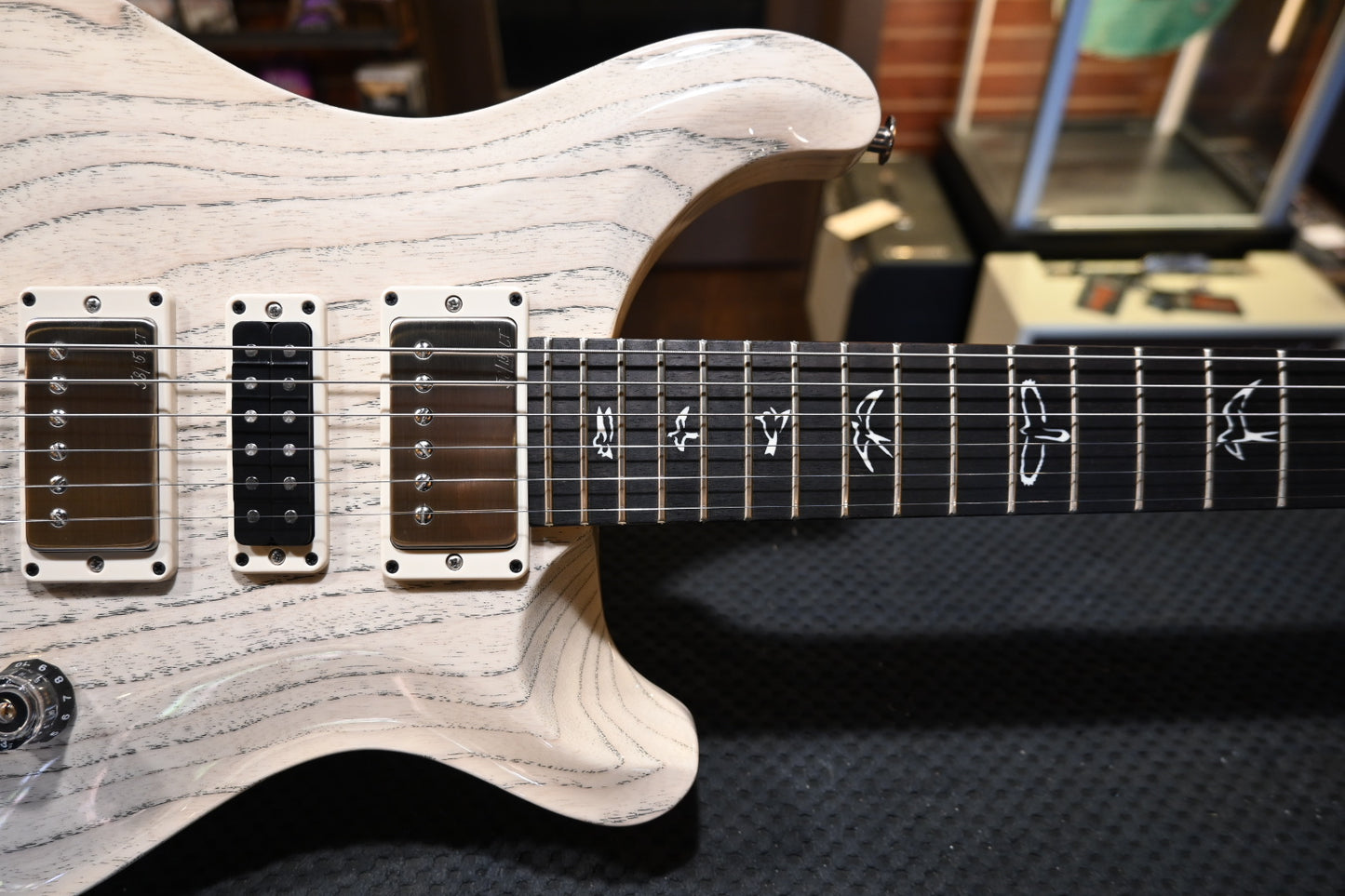 PRS Wood Library Swamp Ash Special - White Doghair Guitar #7356 - Danville Music