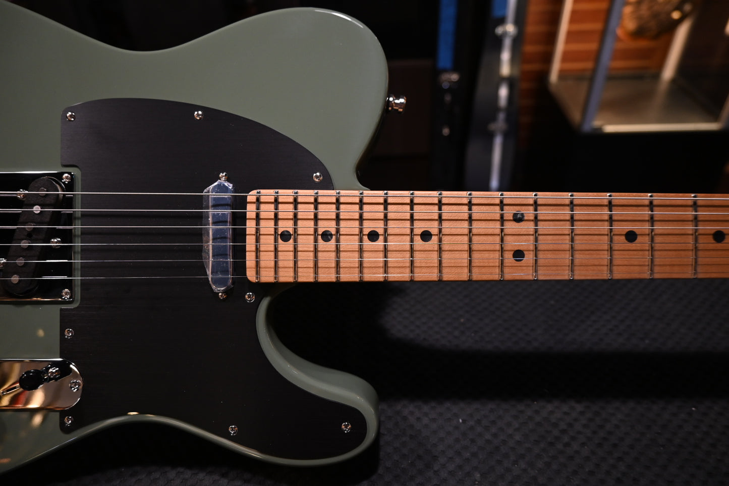 Fender Limited Edition American Ultra II Telecaster - Antique Olive Guitar #3358