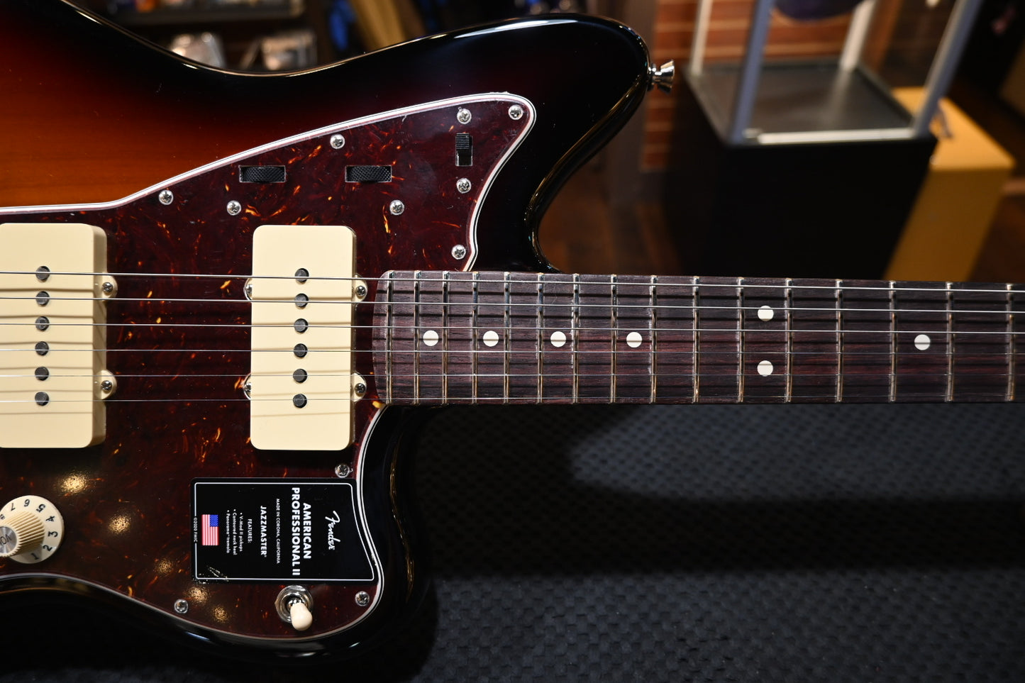 Fender American Professional II Jazzmaster - 3-Color Sunburst Guitar #4330 - Danville Music