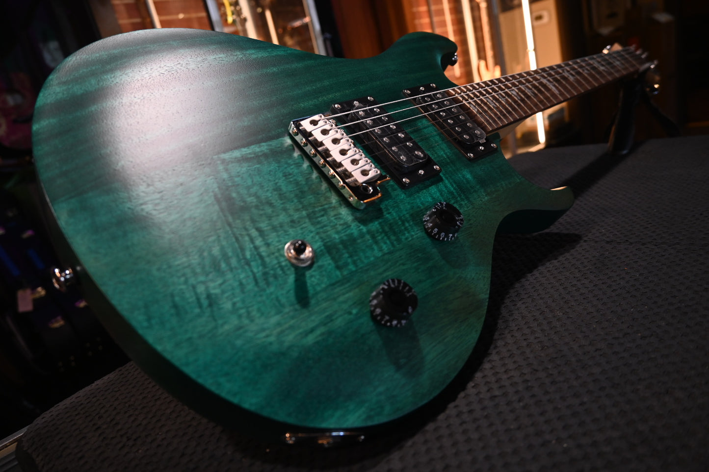 PRS SE CE 24 Standard Satin - Turquoise Guitar #0996