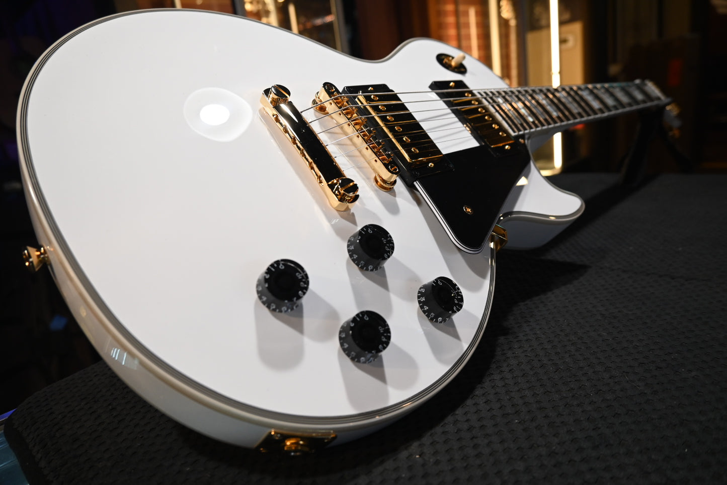 Epiphone Les Paul Custom - Alpine White Guitar #1843