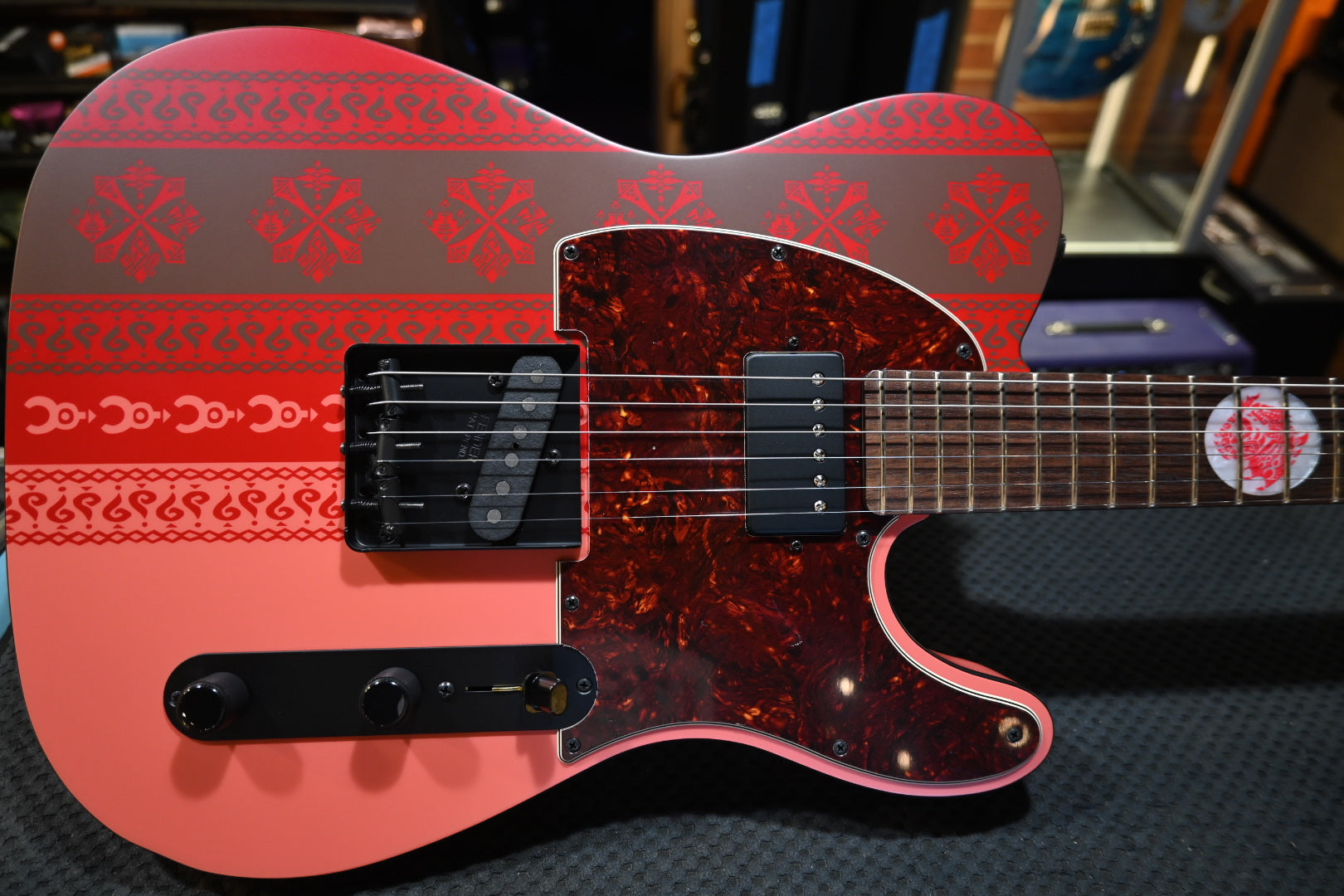 Fender Monster Hunter Rathalos Telecaster - Rathalos Red Guitar #3241 - Danville Music