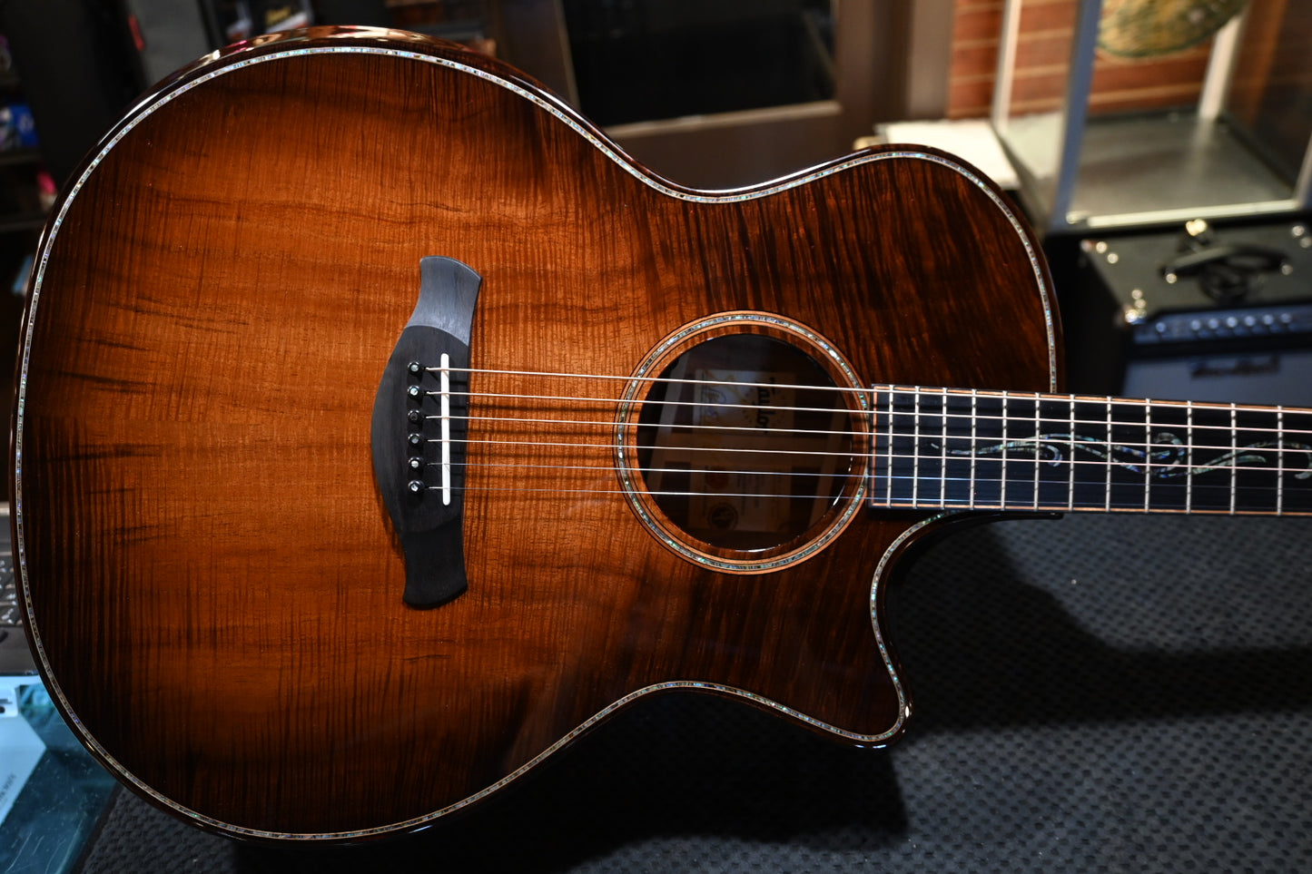 Taylor Next Generation K24ce AA Koa - Kona Edgeburst Guitar #6093
