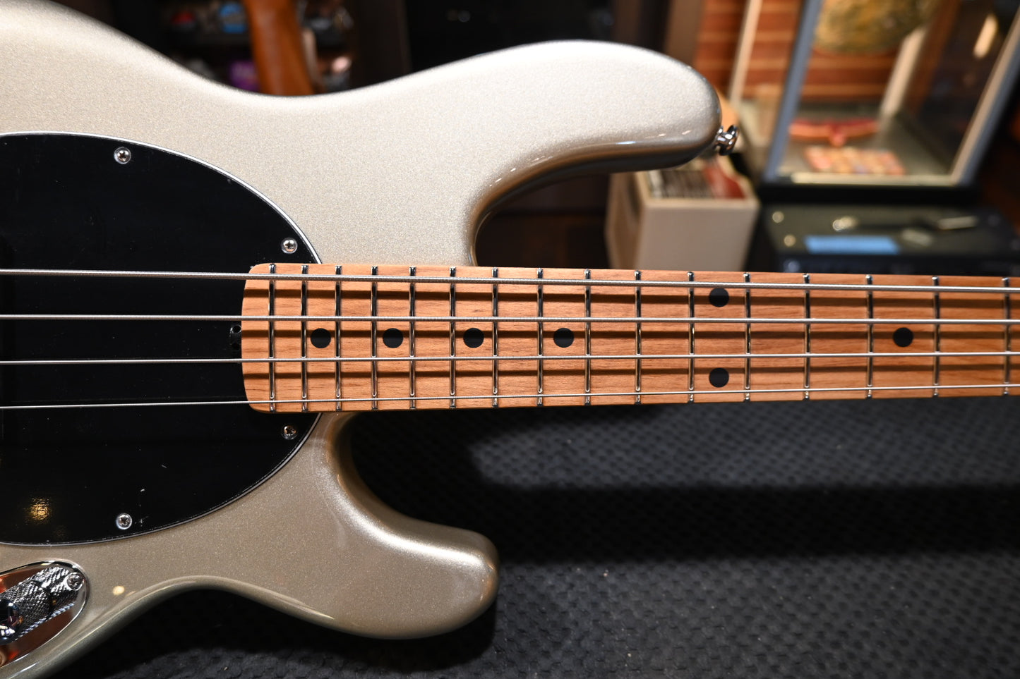 Music Man Short Scale StingRay - Ghostwood Bass #4649