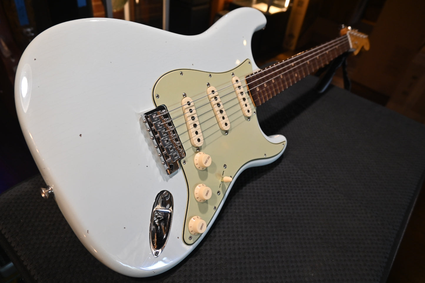 Fender Custom Shop LTD 1964 Stratocaster Journeyman/Closet Classic - Faded Aged Sonic Blue Guitar #5153