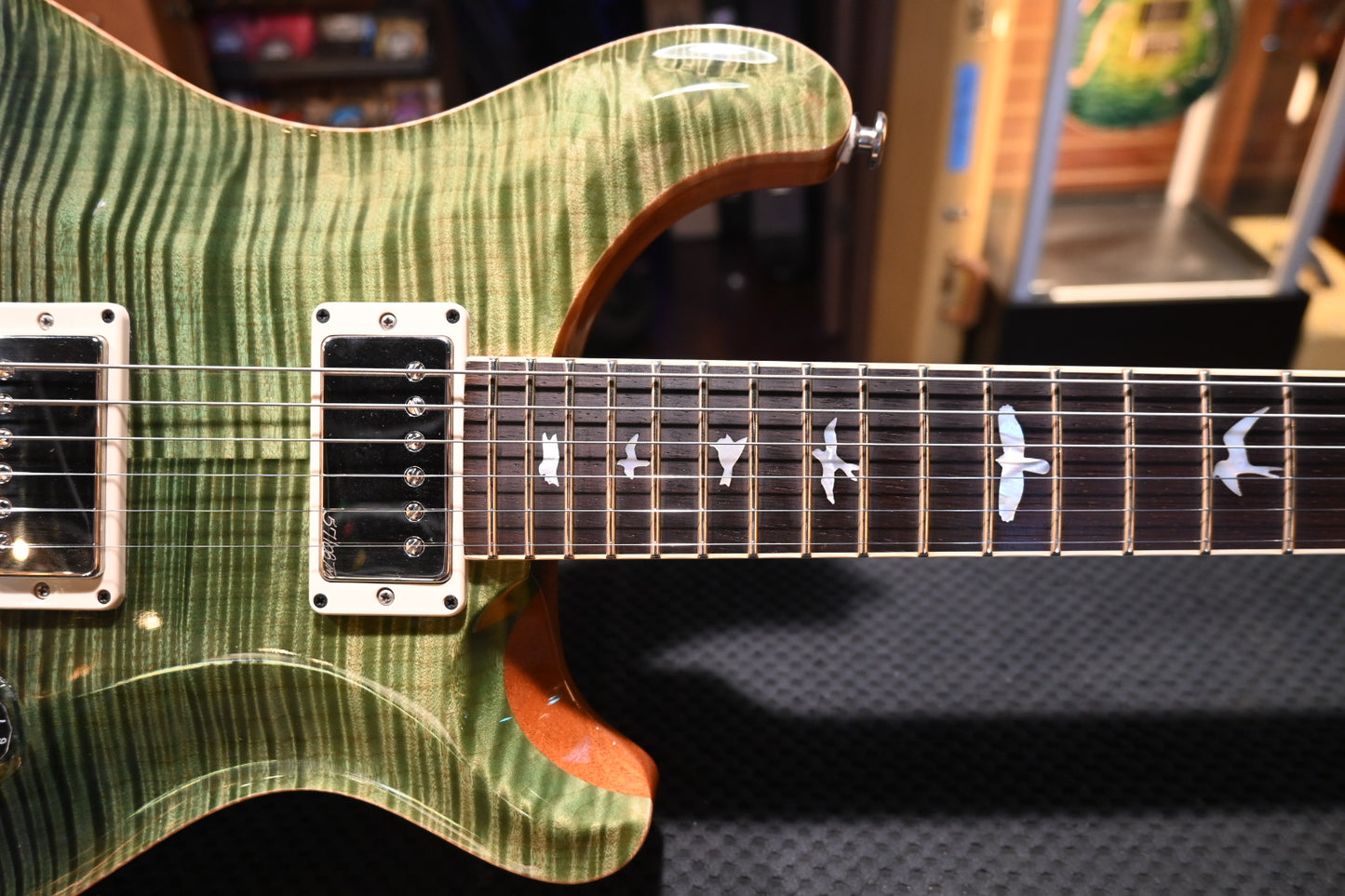 PRS Wood Library McCarty 2014 Brazilian Rosewood - Trampas Green Fade Guitar #6606