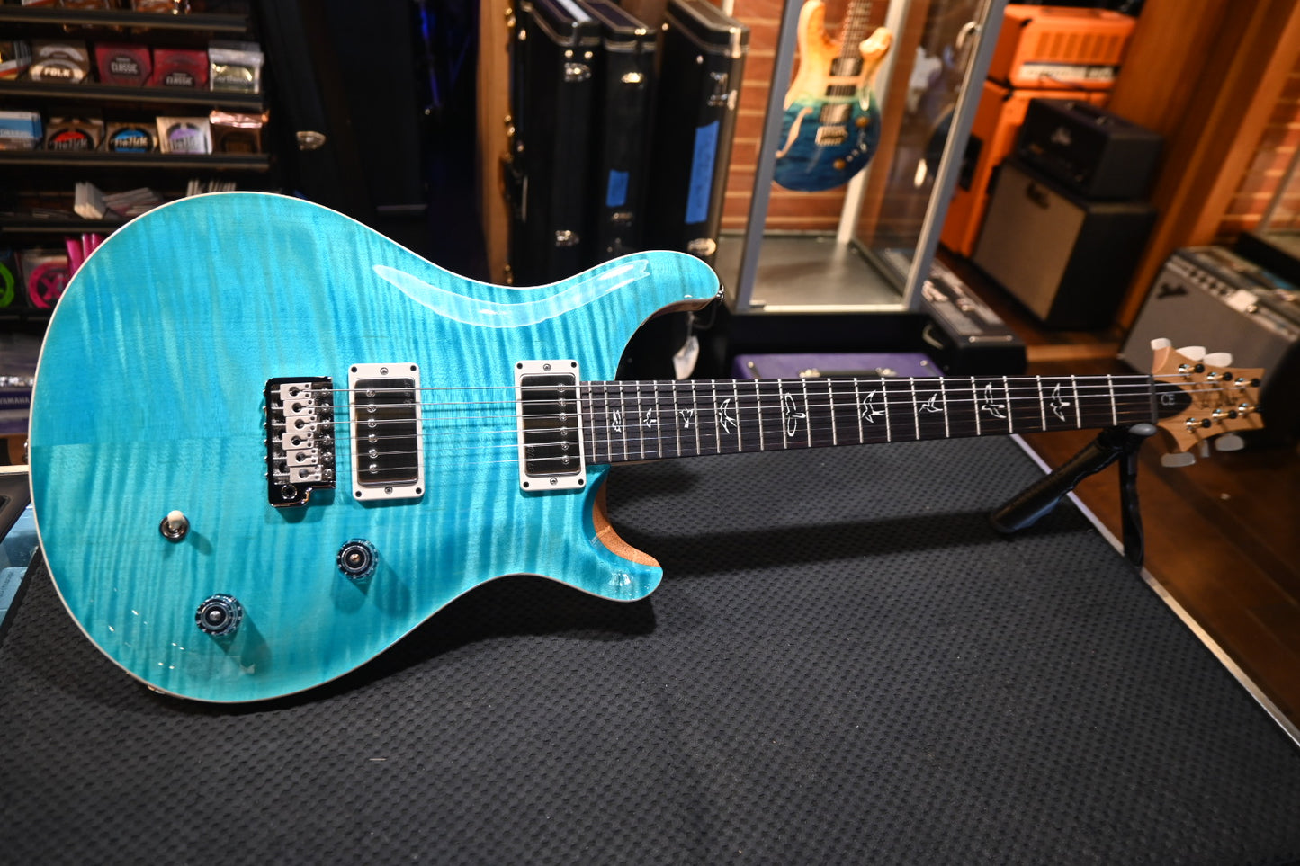PRS CE 22 Limited Edition - Carroll Blue Guitar #4274 - Danville Music