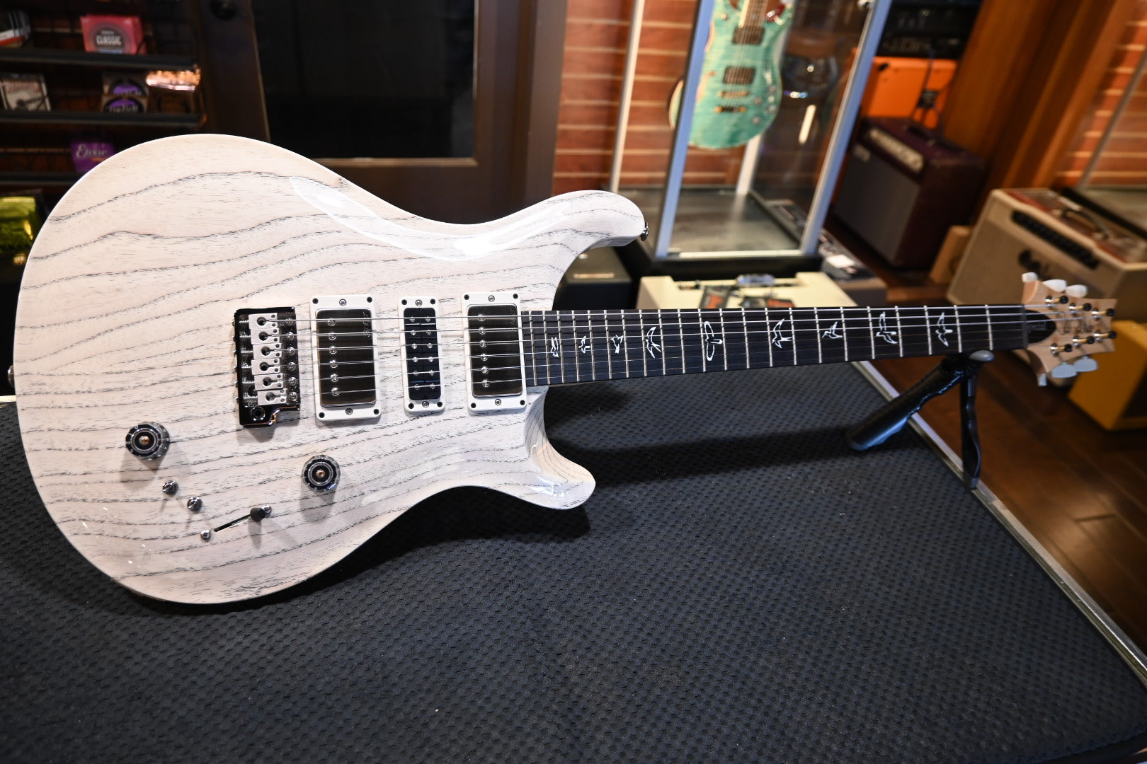 PRS Wood Library Swamp Ash Special - White Doghair Guitar #7356 - Danville Music
