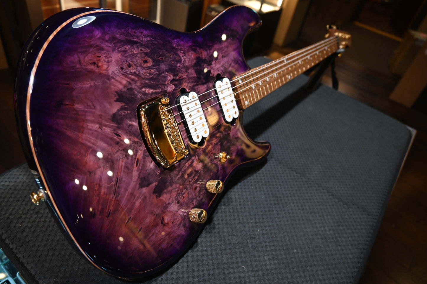 Music Man Jason Richardson Signature Cutlass - Majora Purple Guitar #0000 - Danville Music