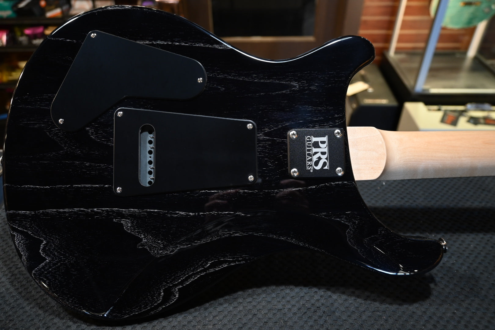 PRS Wood Library Special Semi-Hollow - Black Doghair Guitar #7358 - Danville Music