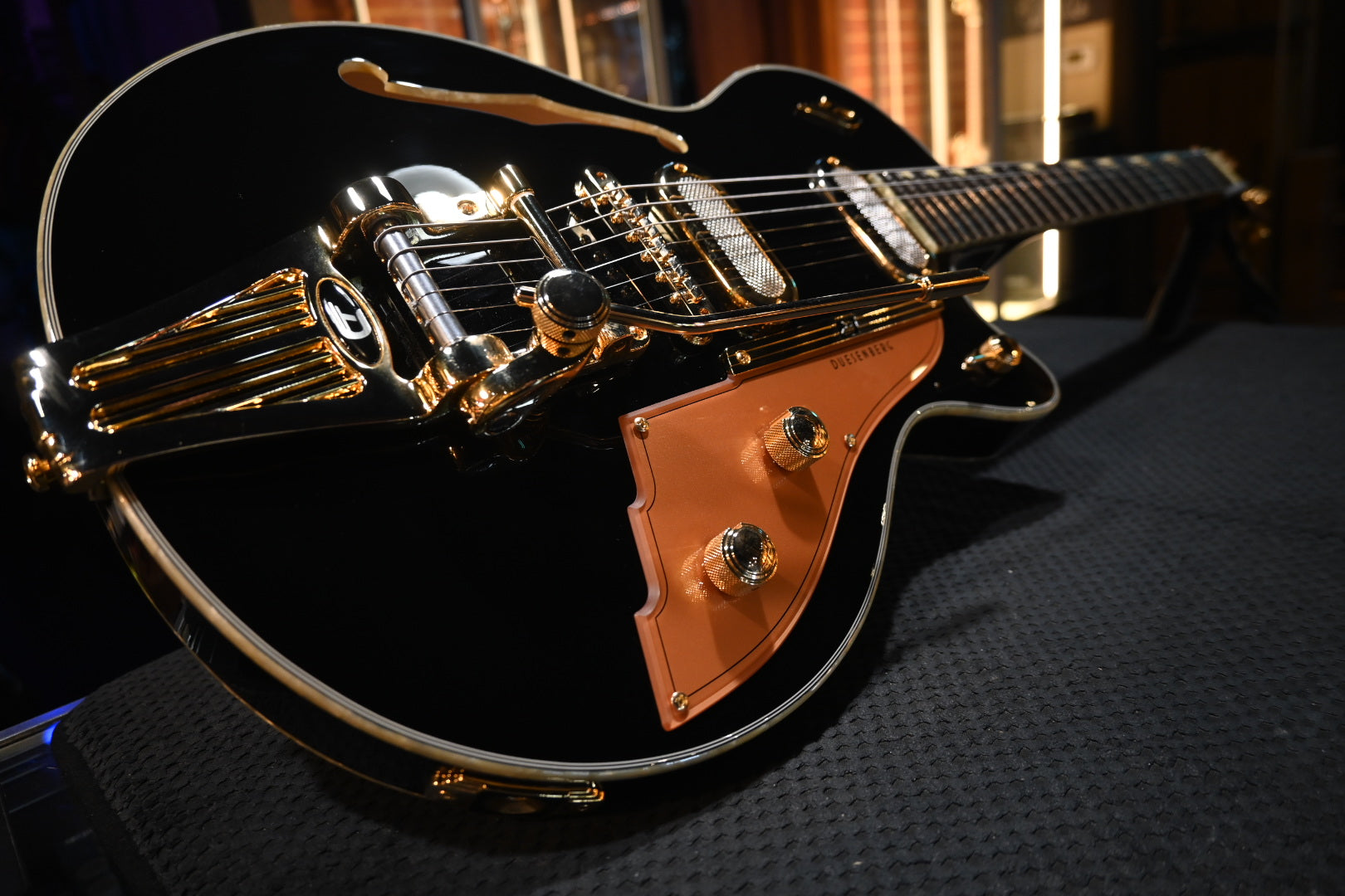 Duesenberg Starplayer TV Phonic - Black Guitar #0379 USED - Danville Music
