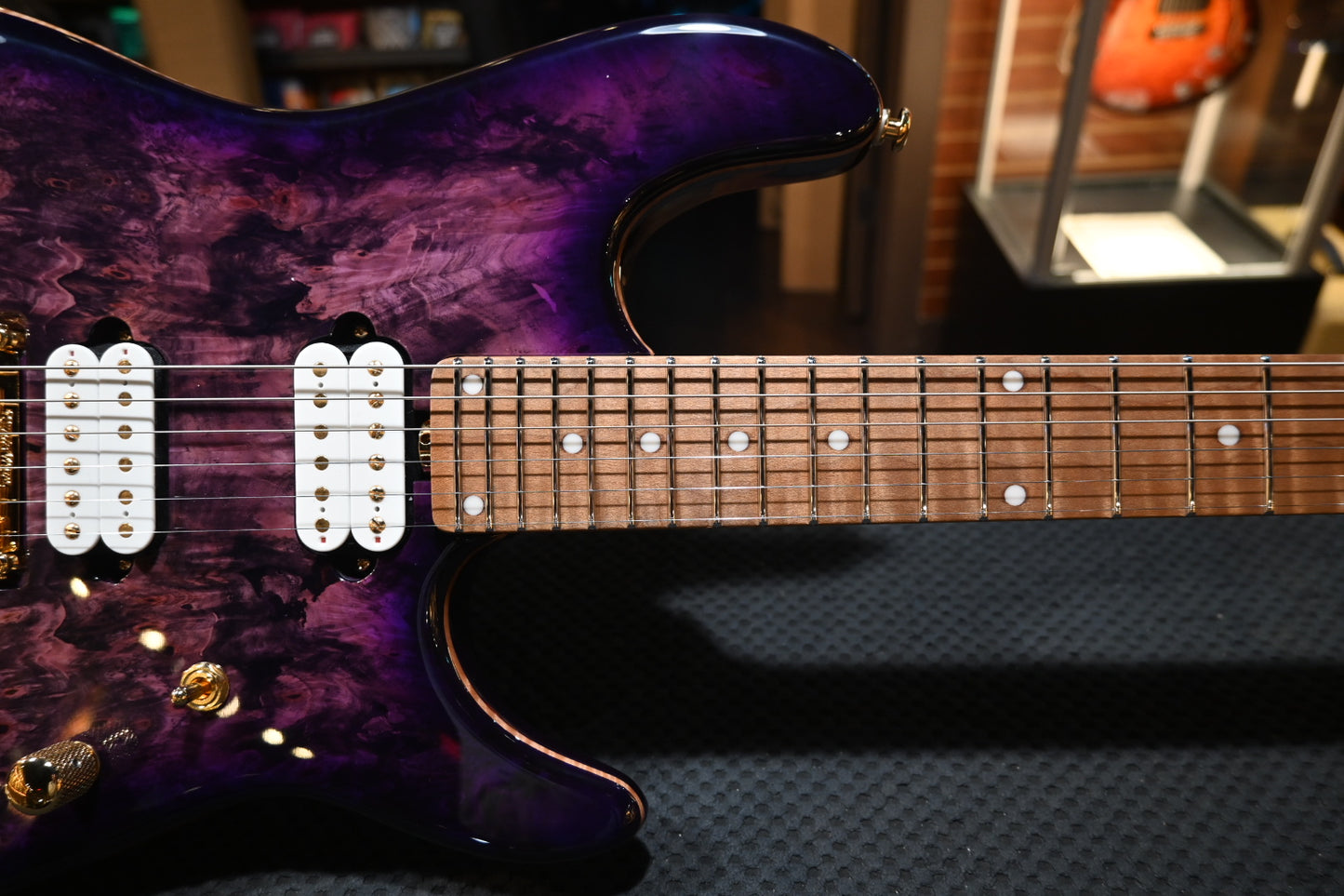 Music Man Jason Richardson Signature Cutlass - Majora Purple Guitar #0000 - Danville Music