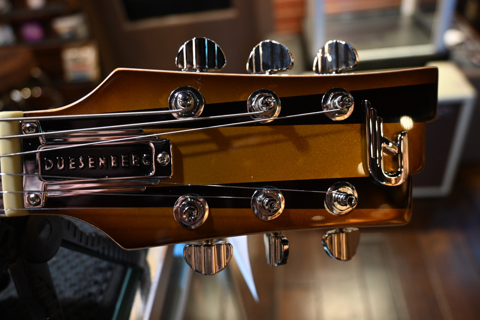 Duesenberg Alliance Series Joe Walsh Signature - Gold Burst Guitar #3084 - Danville Music