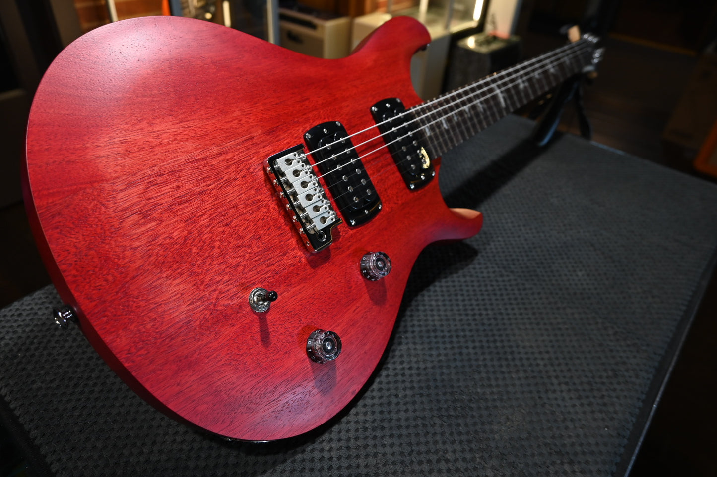 PRS SE CE 24 Standard Satin - Vintage Cherry Guitar #6771