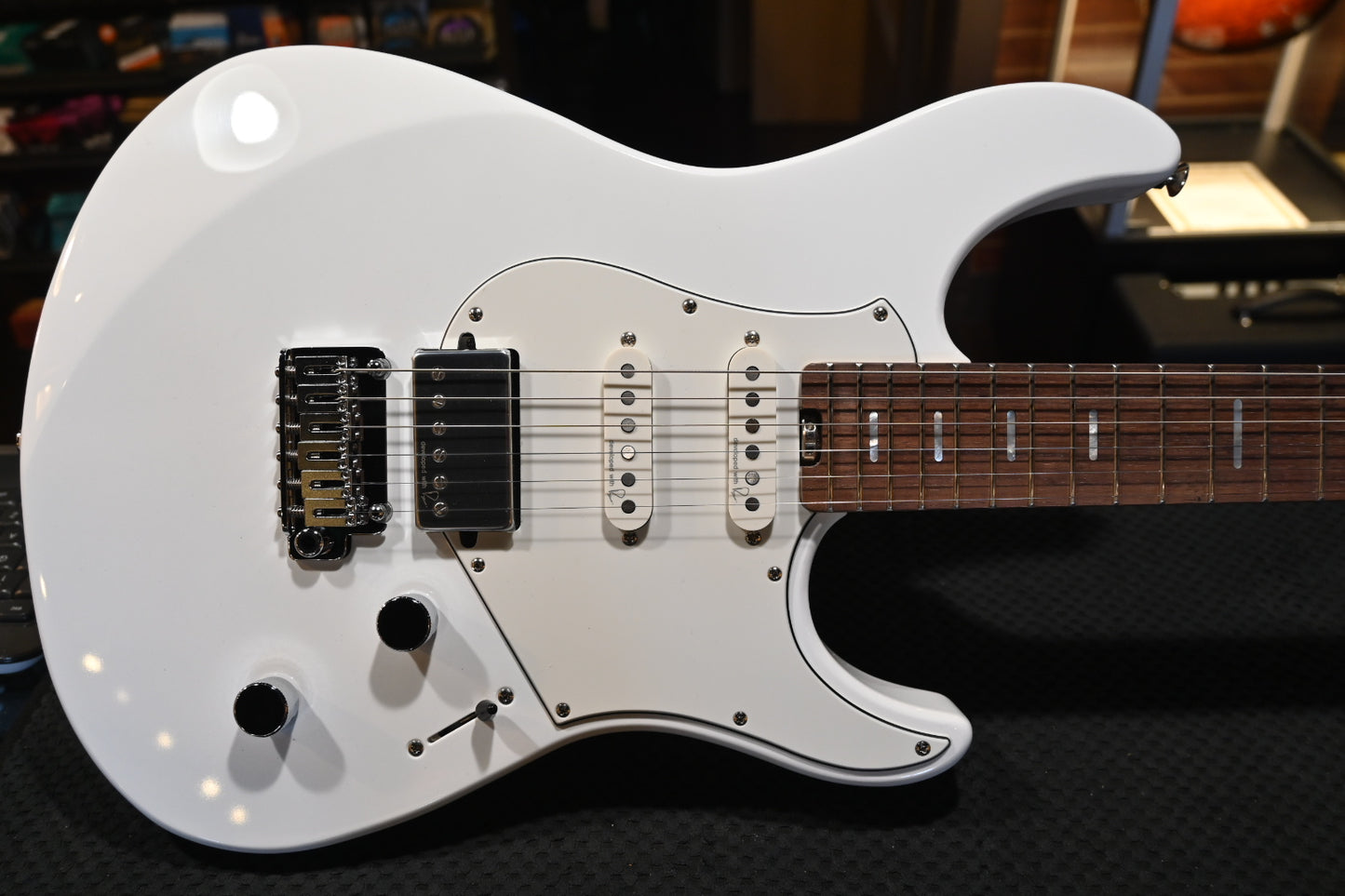 Yamaha PACS+12 Pacifica Standard Plus - Shell White Guitar #3255 - Danville Music