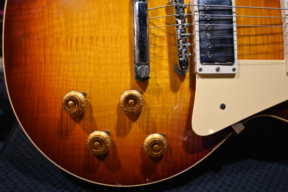 Teaburst Gibson Custom Shop 1959 Les Paul Standard Reissue Murphy Lab Light Aged ...