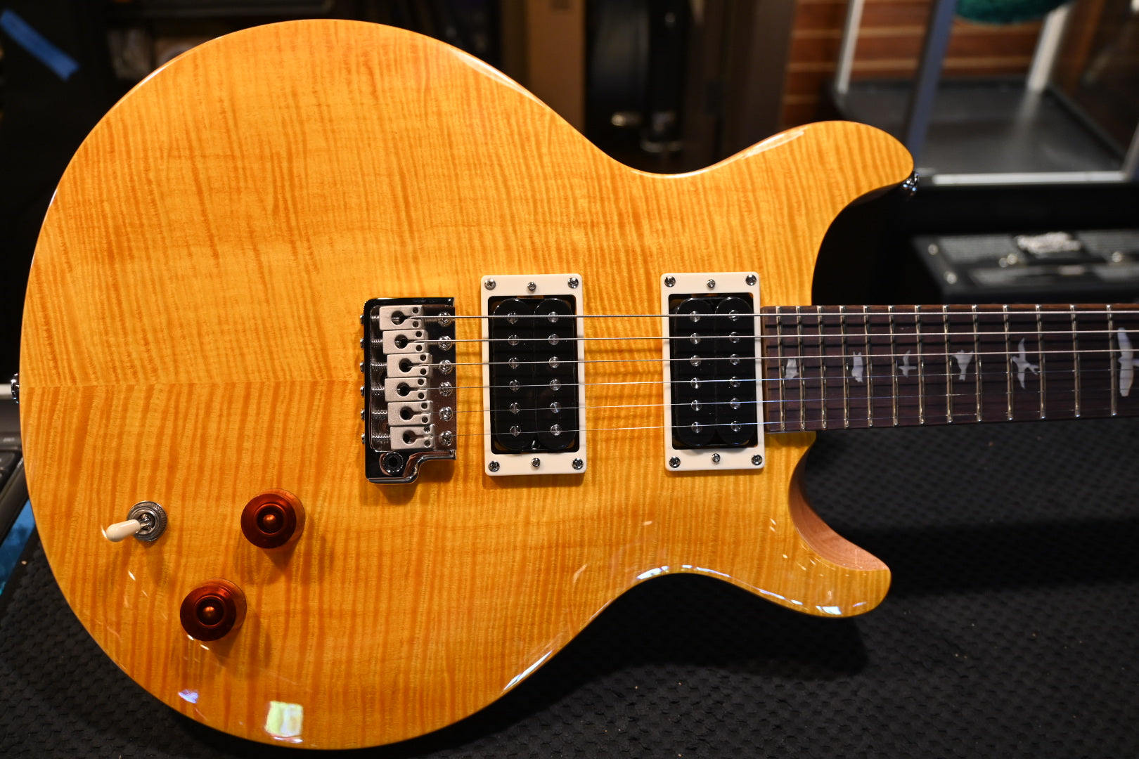 PRS SE Santana - Santana Yellow Guitar #0691 - Danville Music