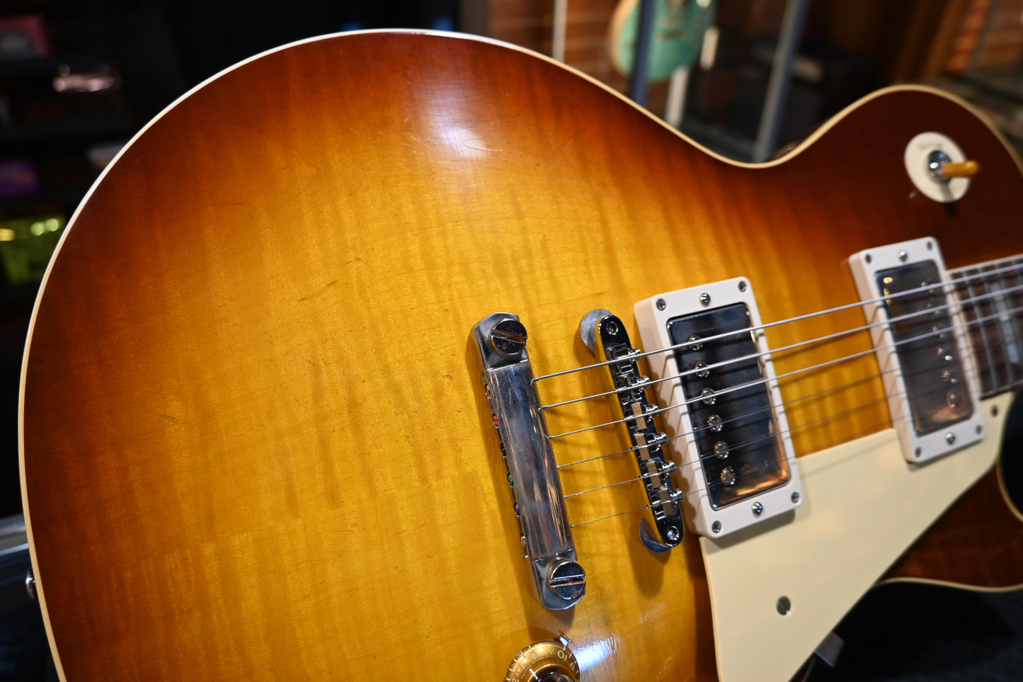 Gibson Custom Shop 1959 Les Paul Standard Reissue 2024 - Murphy Lab Light Aged - Cherry Teaburst Guitar #1442 - Danville Music