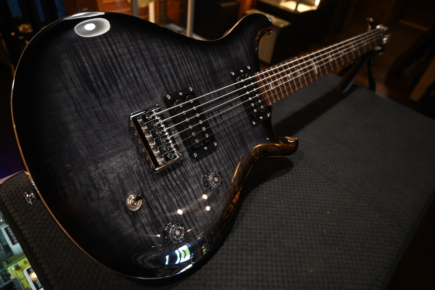 PRS SE 277 - Charcoal Burst Guitar #7483 - Danville Music