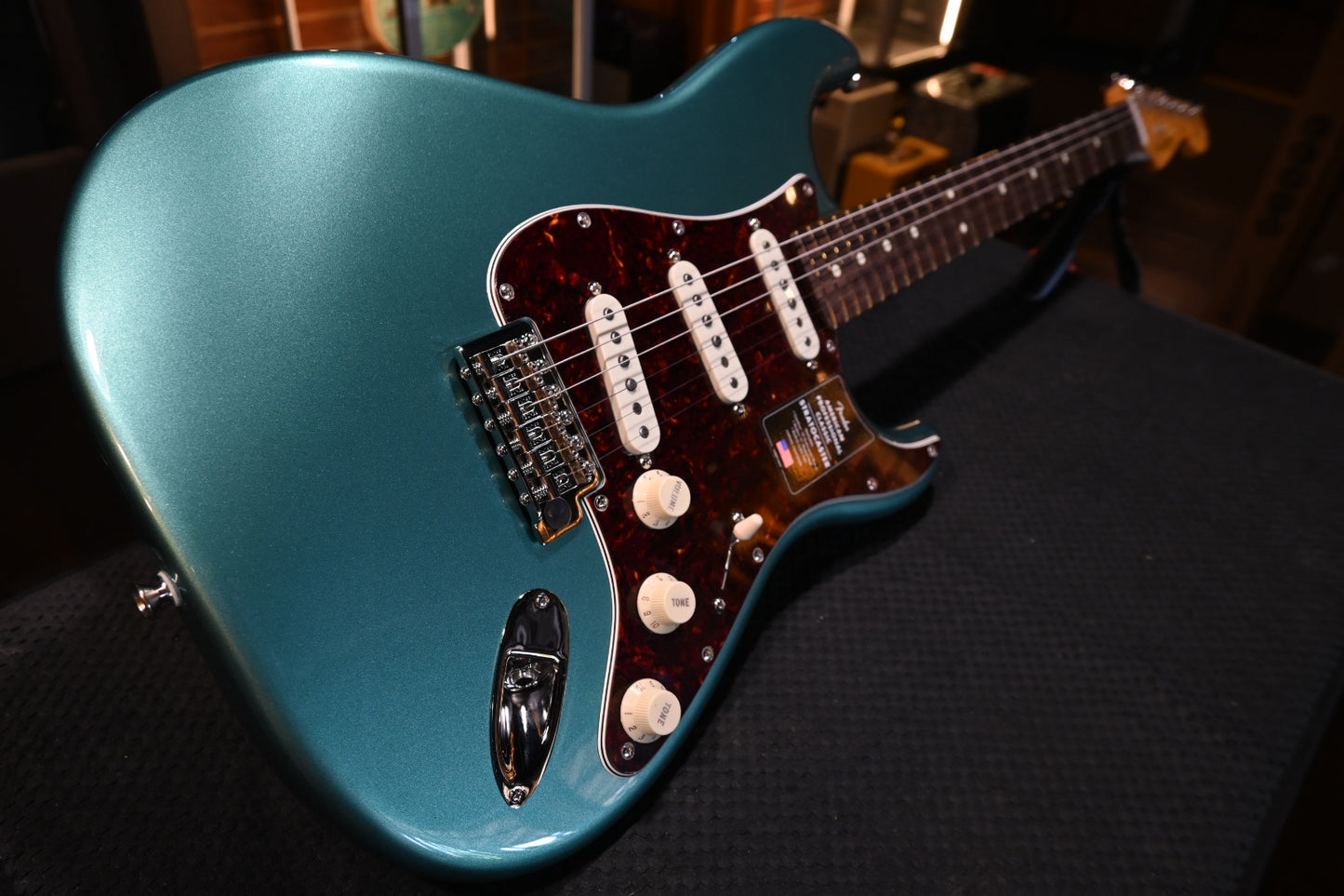 Fender American Classic Stratocaster - Faded Sherwood Green Metallic Guitar #1995