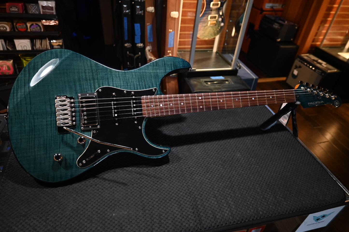Yamaha Pacifica PAC612VIIFM - Indigo Blue Guitar #3113