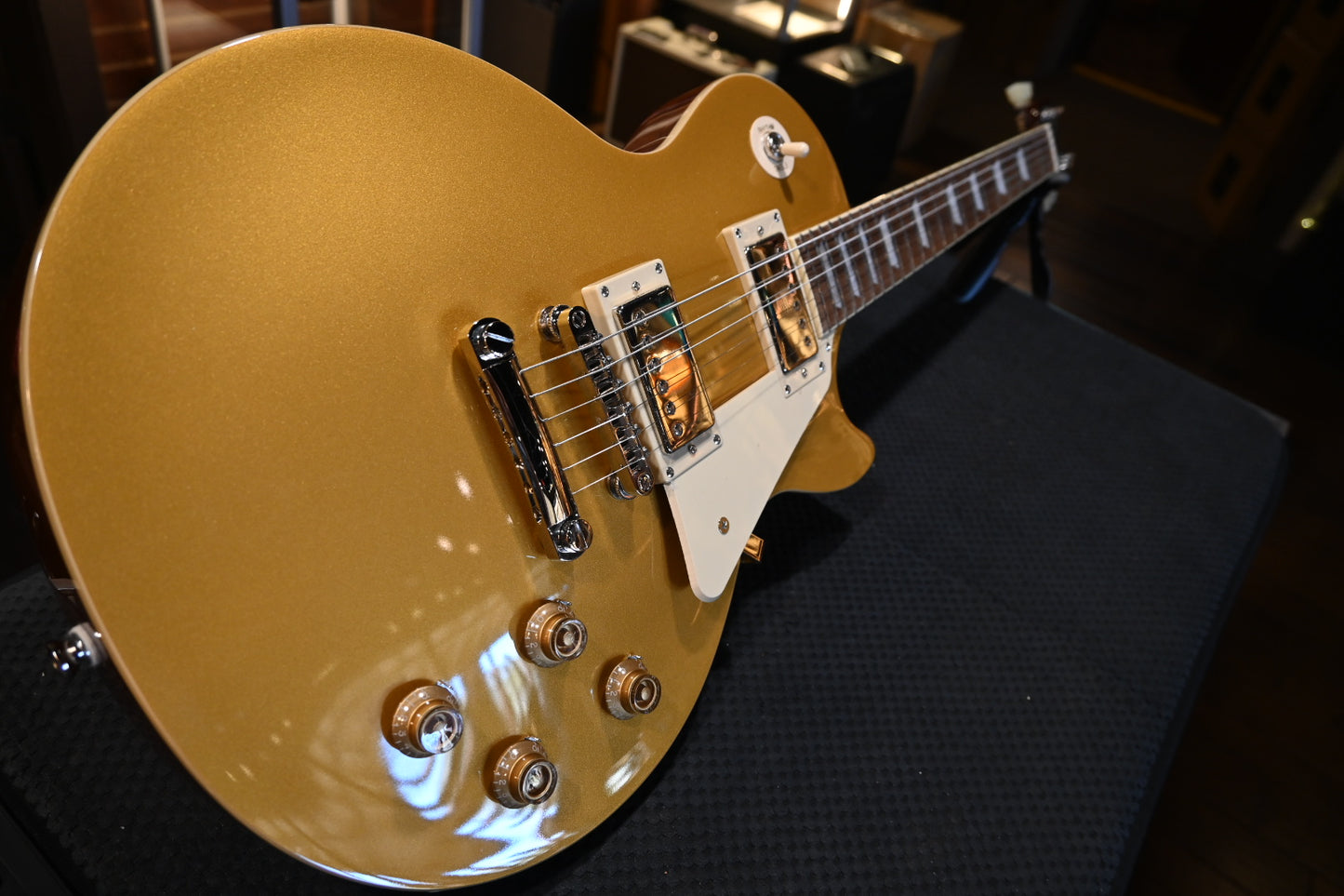 Epiphone Inspired by Gibson Les Paul Standard ‘50s - Gold Top Guitar #3184 - Danville Music