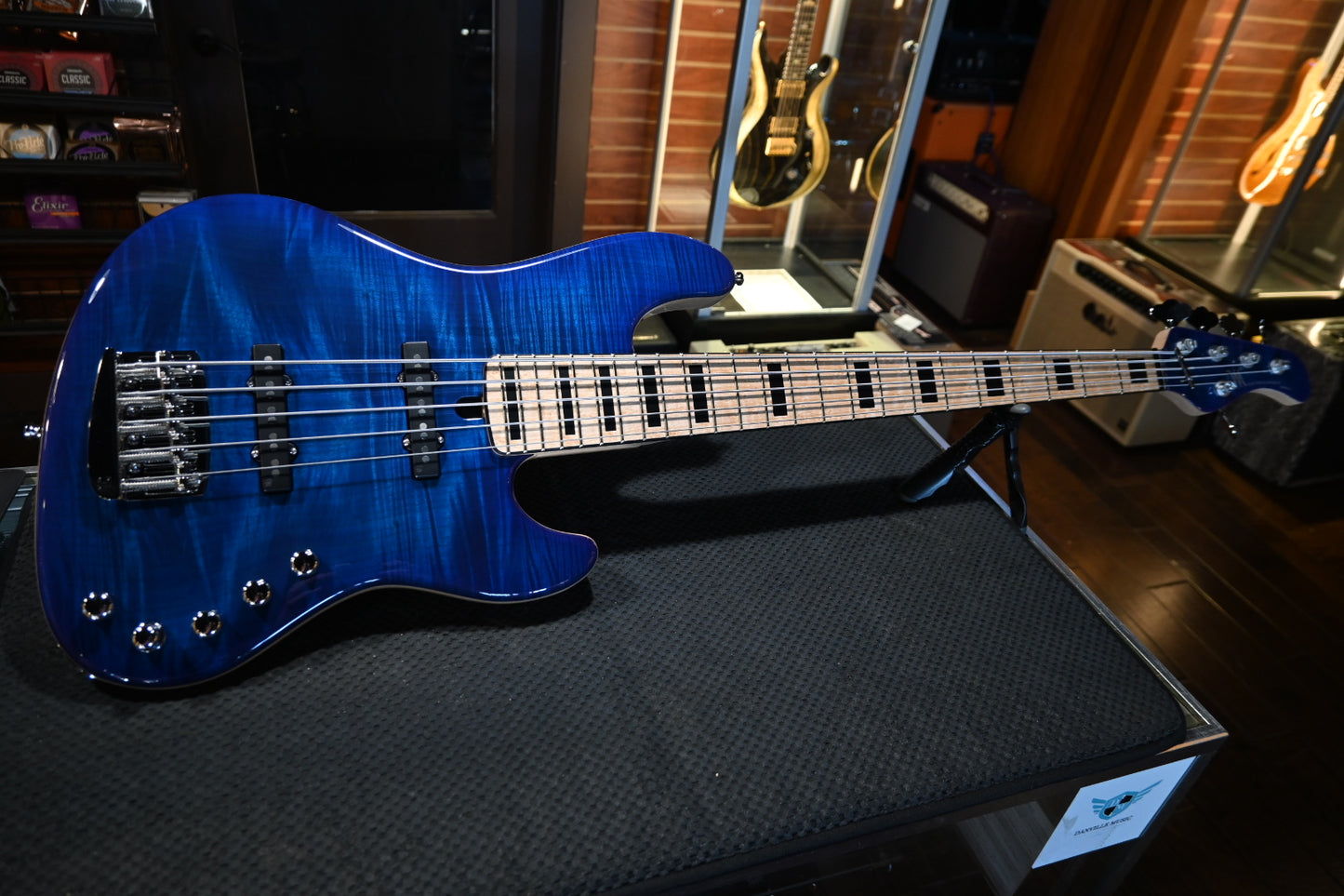Mayones Jabba Custom 5 - Infinite Blue Bass #0509 - Danville Music