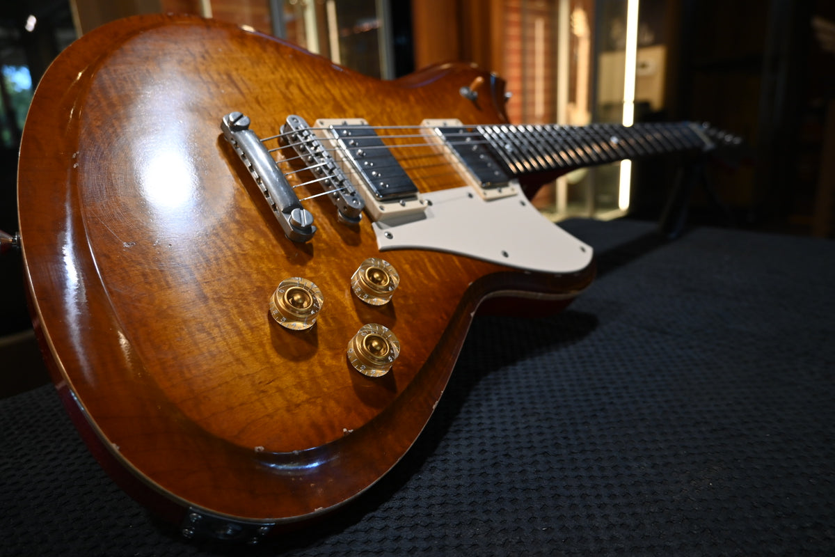 Novo Chambered Serus H2 Dealer Limited - Faded Tea Burst Guitar #1363